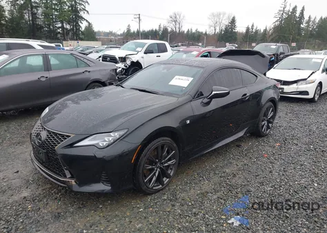 2024 Lexus Rc 350 F Sport из США, поврежденный, VIN JTHGZ5DC8R5012627